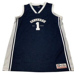 Converse  Navy and White Jersey
